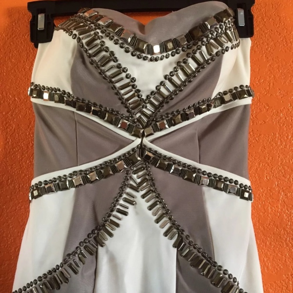 BEBE beaded Dress